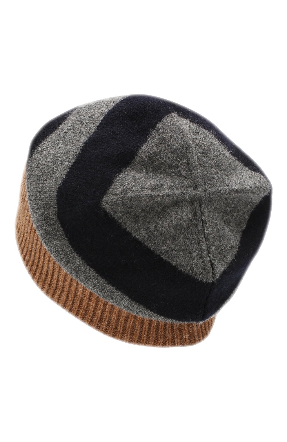 Шерстяная шапка MONCLER коричневого цвета по цене 15600 руб., арт. E2-091-99282-00-A9225, фото 2 Шерстяная шапка MONCLER, арт. E2-091-99282-00-A9225, фото 2