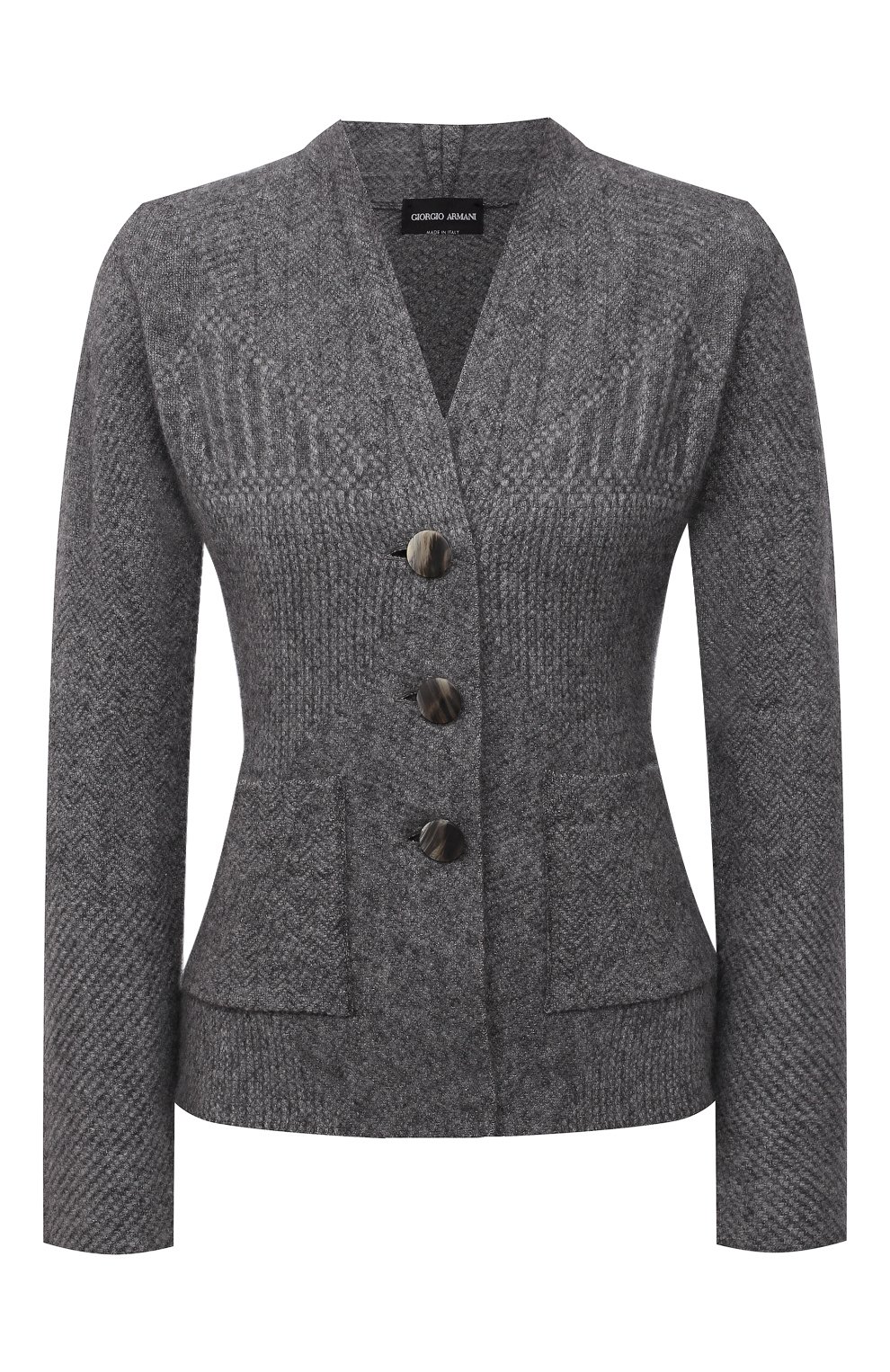 Жакет из кашемира и шелка GIORGIO ARMANI, арт. 6KAG03/AM52Z, фото 1