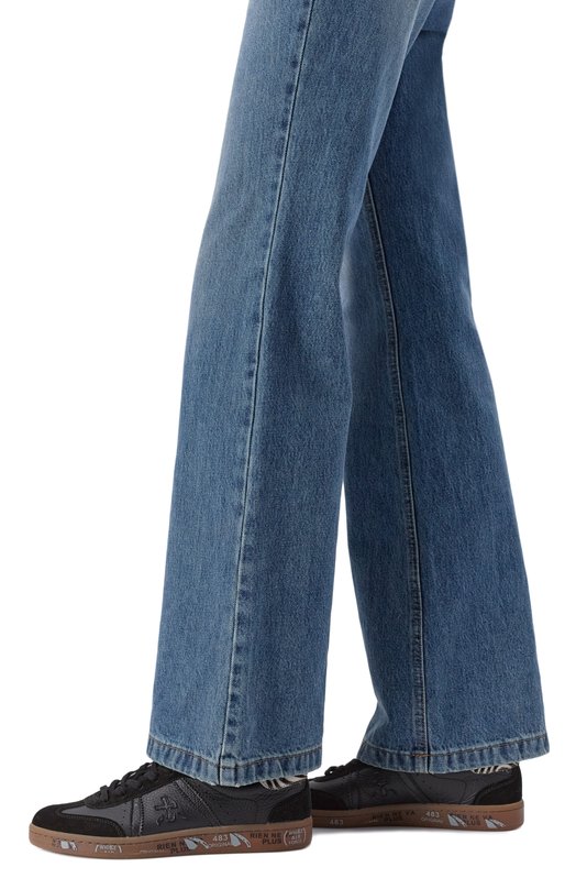 Кожаные кеды Bonnie-D Premiata B0NNIED/VAR 7694 Чёрный  B0NNIED/VAR 7694 Фото 2