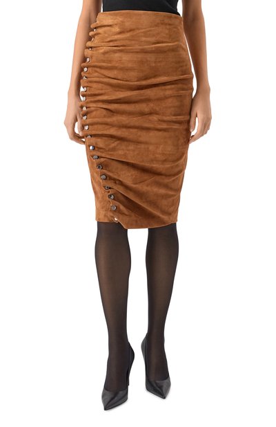 Замшевая юбка JACOB LEE, арт. WLS20116AW25G, фото 3