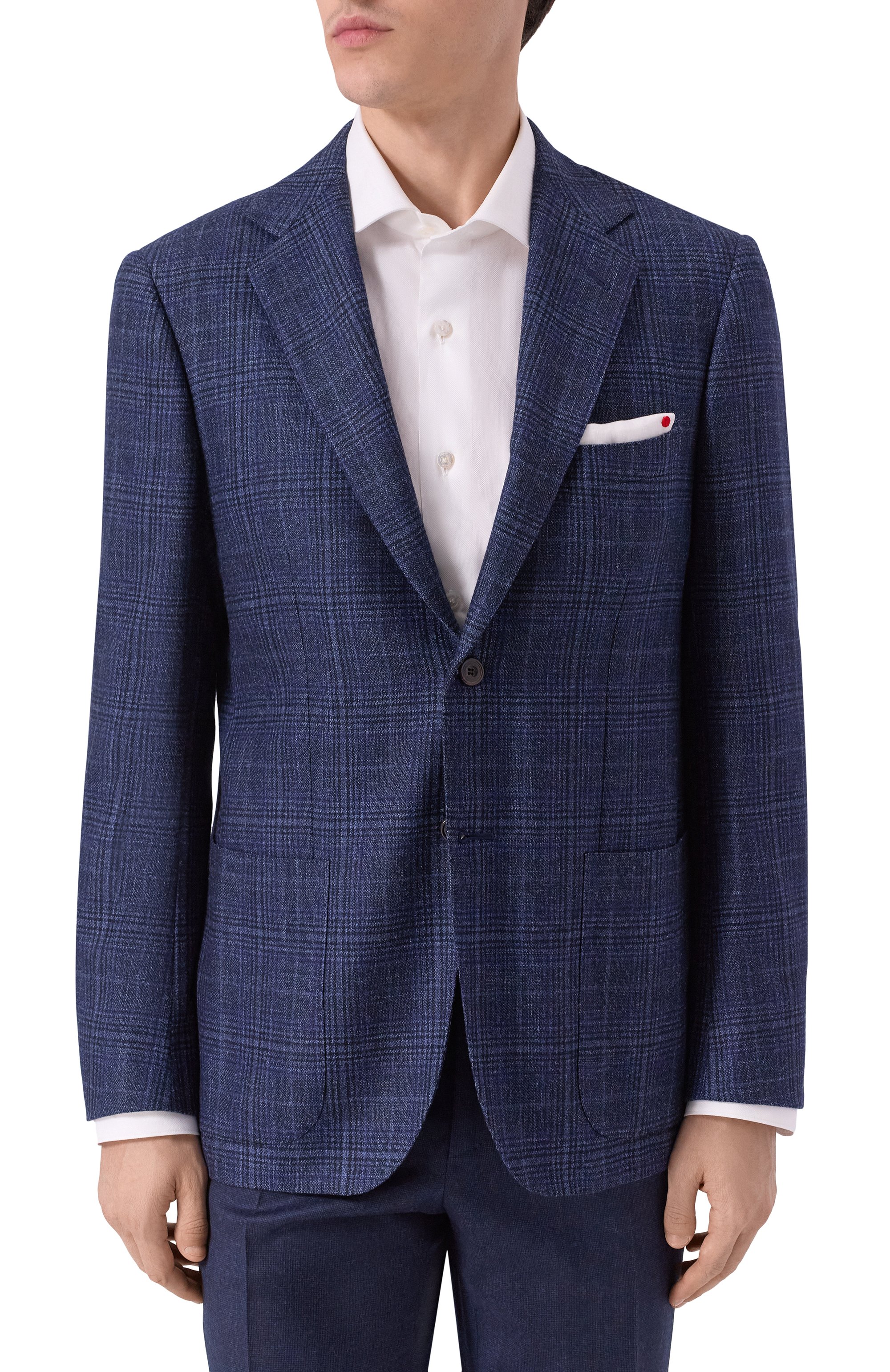 Пиджак из шерсти и кашемира KITON, арт. UG81K01T91, фото 4