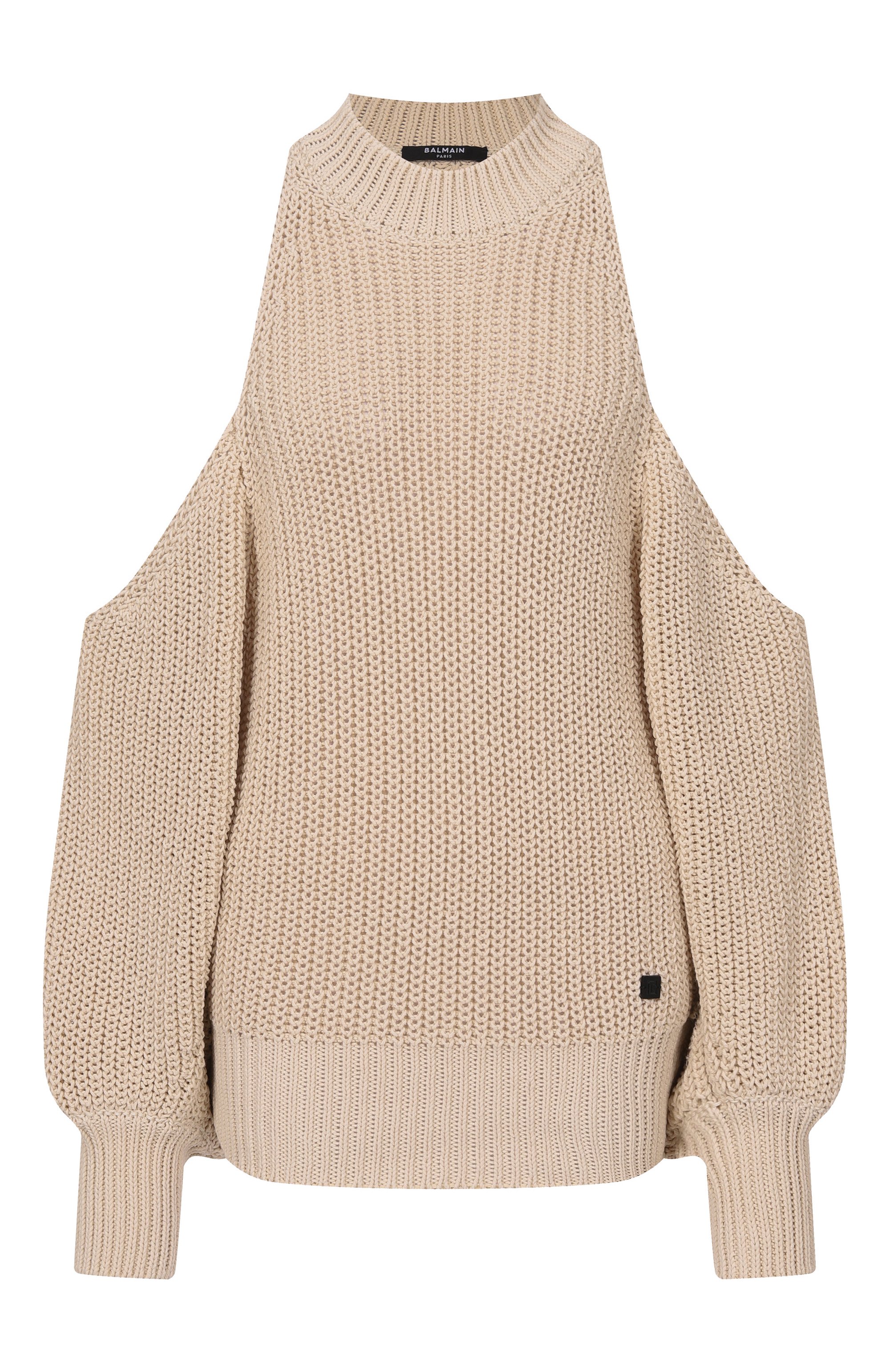 Хлопковый свите р BALMAIN, арт. GF0KE055/KJ69, фото 1