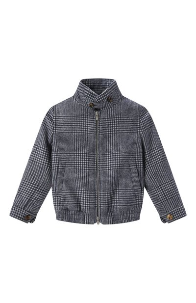 Шерстяной бомбер BRUNELLO CUCINELLI, арт. BY4780960A, фото 1