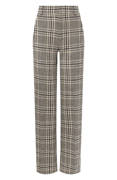Женские брюки из смеси шерсти и хлопка GUCCI, арт. 595172/ZAC6B