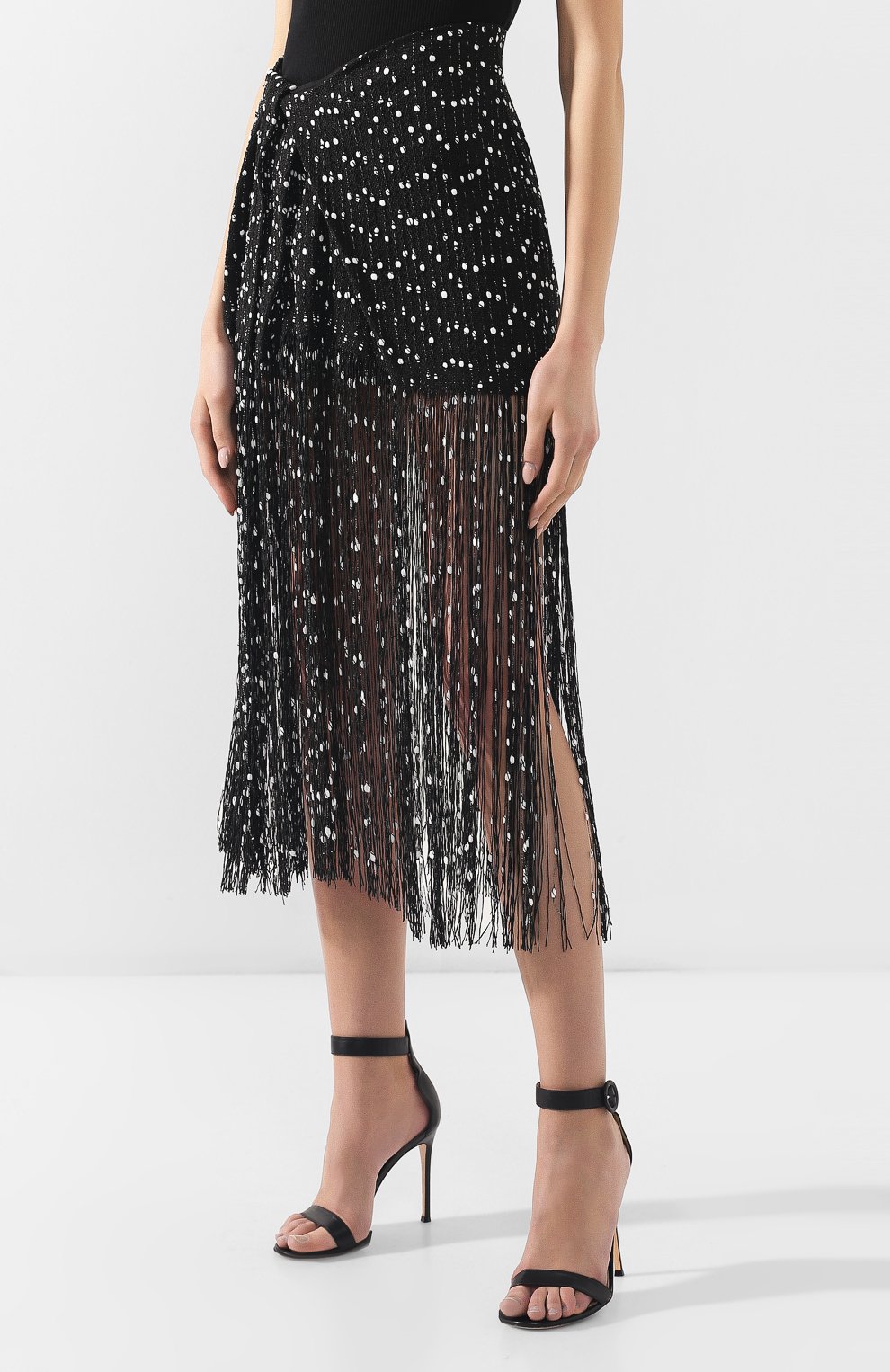 Юбка с бахромой JACQUEMUS, арт. 191SK06/14994, фото 3