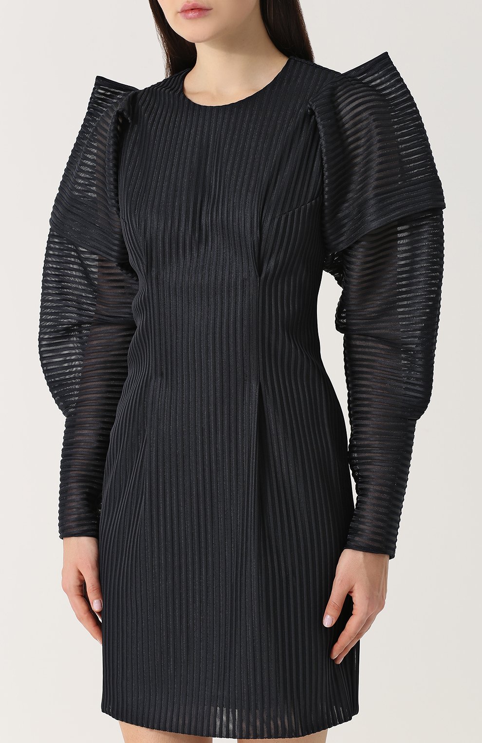 Приталенное мини-платье с объемными рукавами RUBIN SINGER, арт. 34709, фото 3