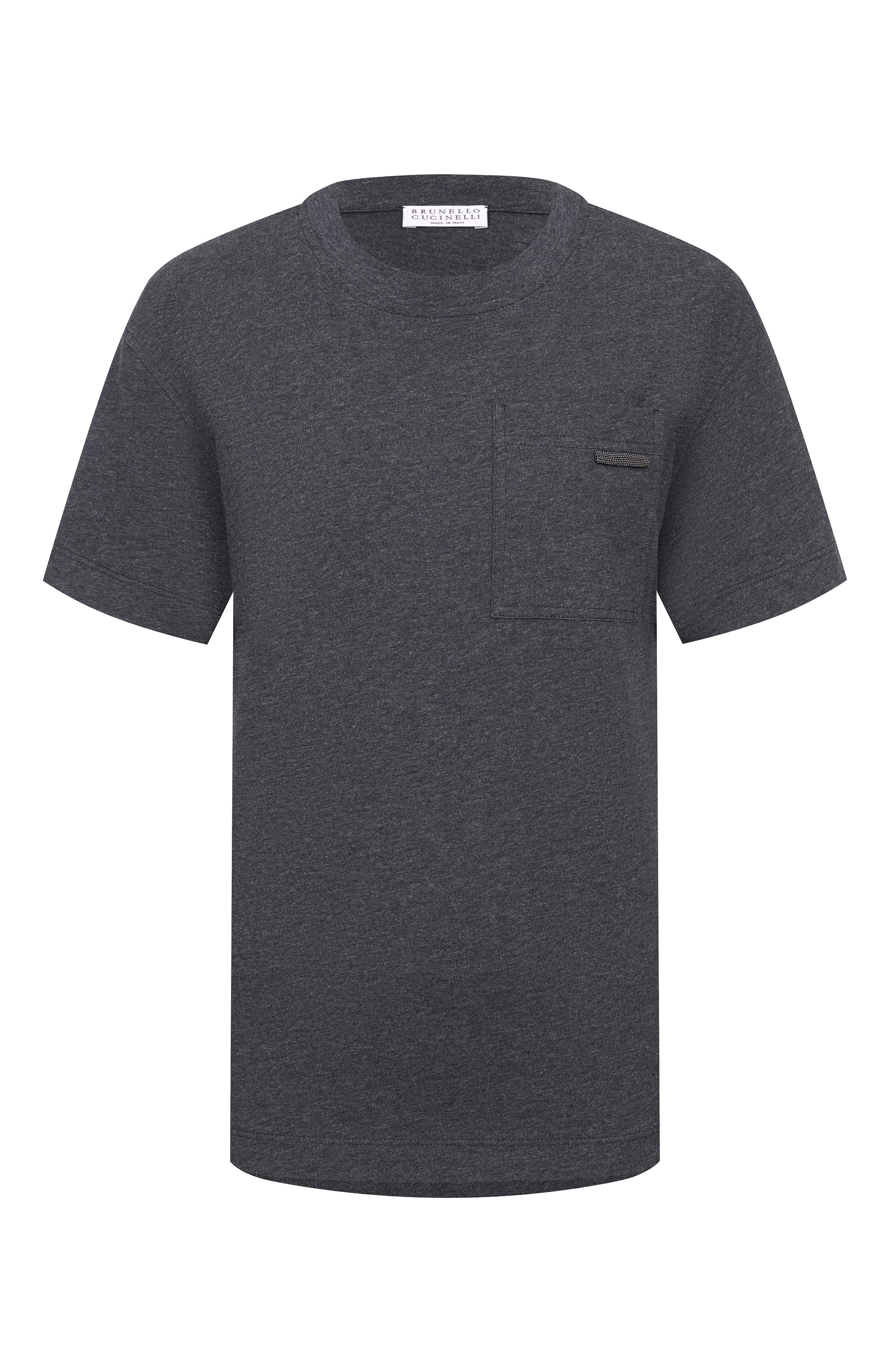 Хлопковая футболка BRUNELLO CUCINELLI, арт. MPT81EC710, фото 1