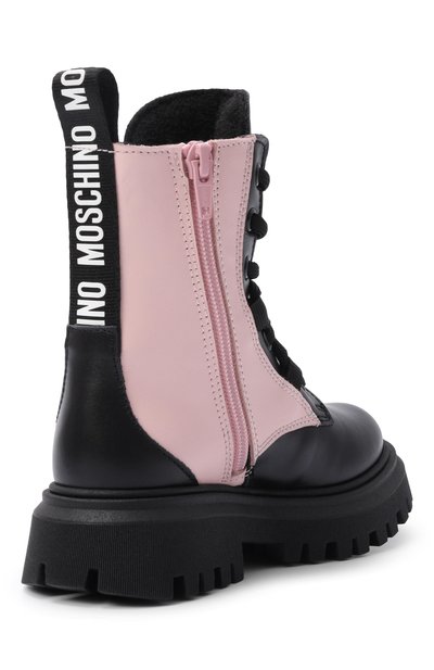 Кожаные ботинки MOSCHINO, арт. 84250/VAR3_001, фото 3