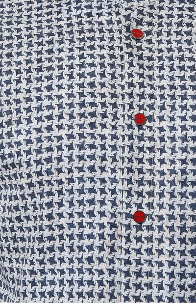 Хлопковая рубашка KITON, арт. UMCMARH08909, фото 5