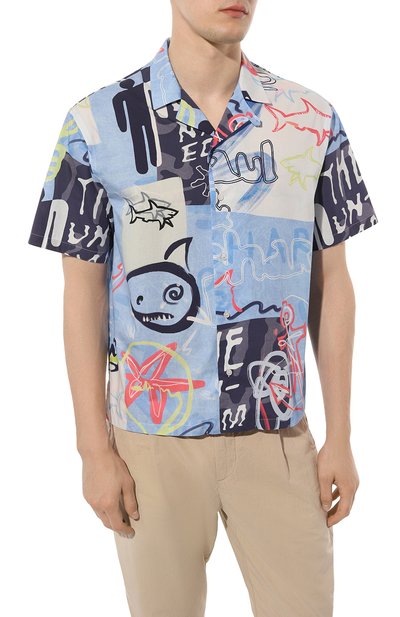 Хлопковая рубашка PAUL&SHARK, арт. 23413267, фото 3