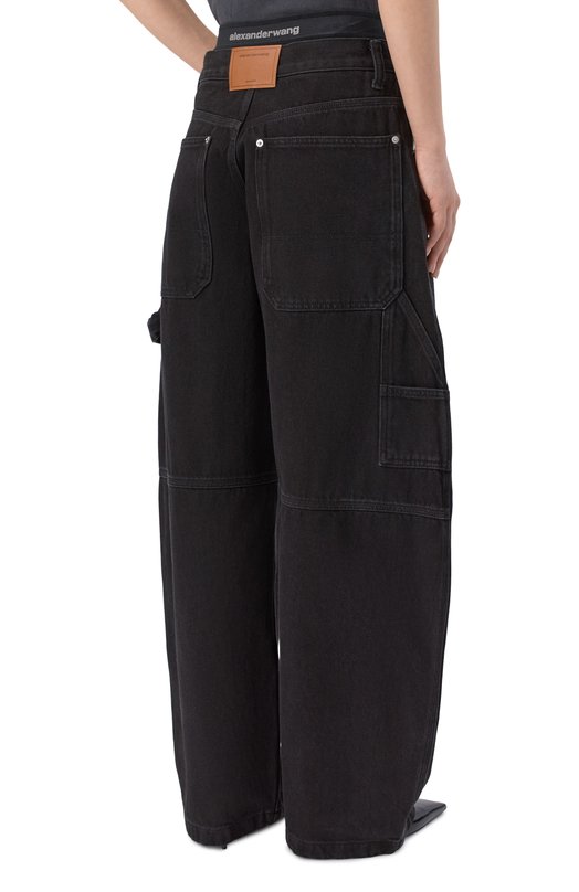 Джинсы Alexander Wang 4DC1264110 Чёрный  4DC1264110 Фото 4
