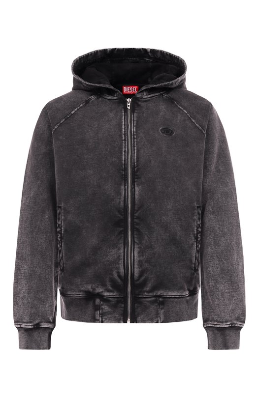 Хлопковая толстовка Diesel A21890/0KIBZ Серый A21890/0KIBZ