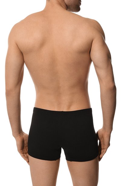 Хлопковые боксеры DOLCE & GABBANA черного цвета по цене 9950 руб., арт. M4E28J/0UAIG, фото 3 Хлопковые боксеры DOLCE & GABBANA, арт. M4E28J/0UAIG, фото 3