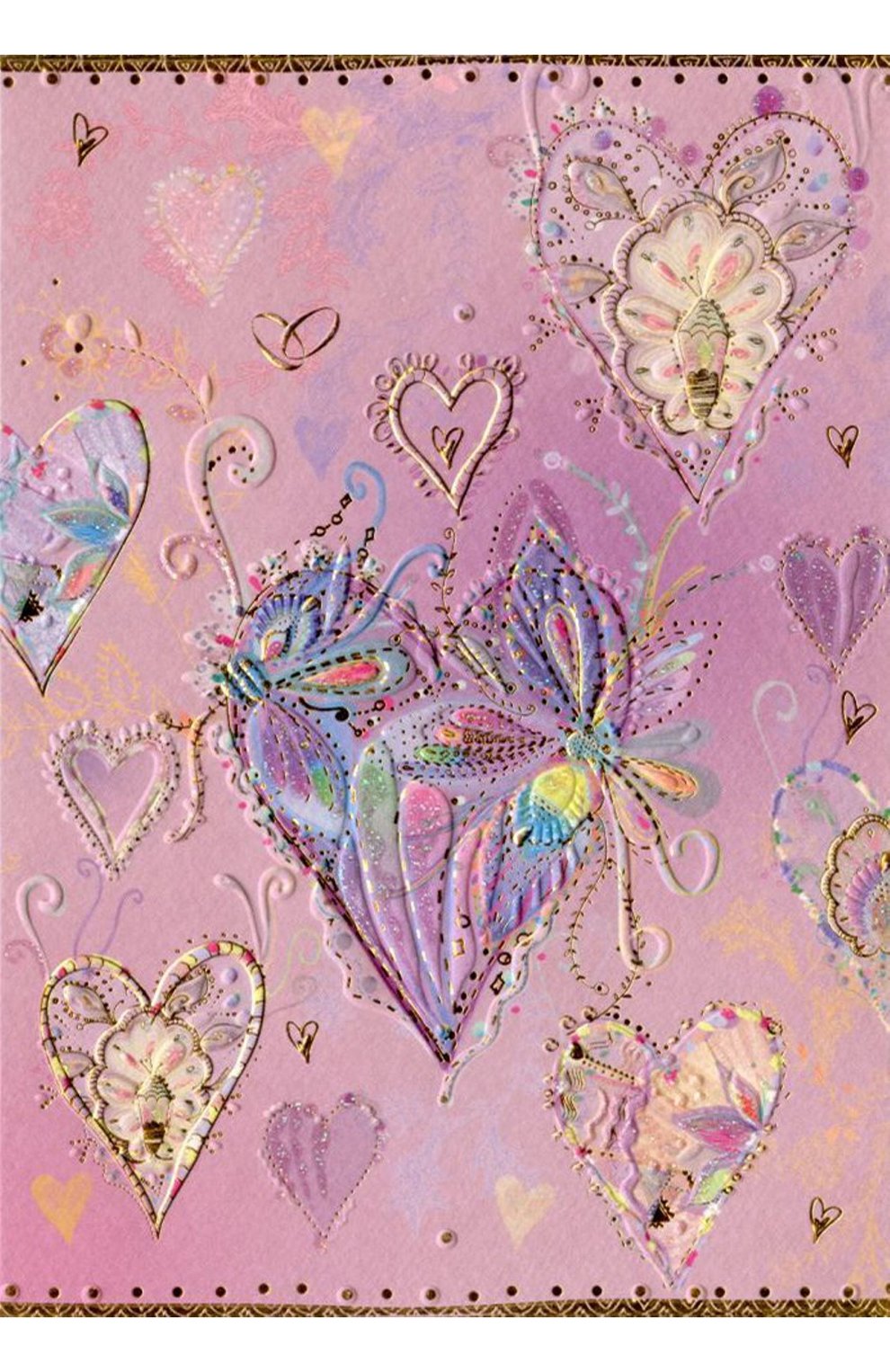 Открытка сердца TURNOWSKY, арт. MO7215P, фото 1