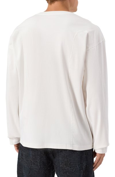 Хлопковый лонгслив DIESEL, арт. A19444/0AIJU, фото 4