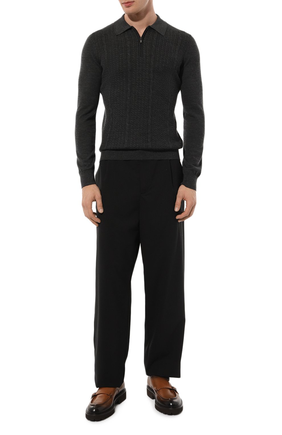 Поло из шерсти и шелка ZILLI, арт. KZP001M0230VBS000, фото 2