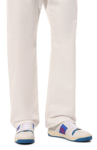 Кожаные кеды screener GUCCI, арт. 765054/AACV8, фото 3