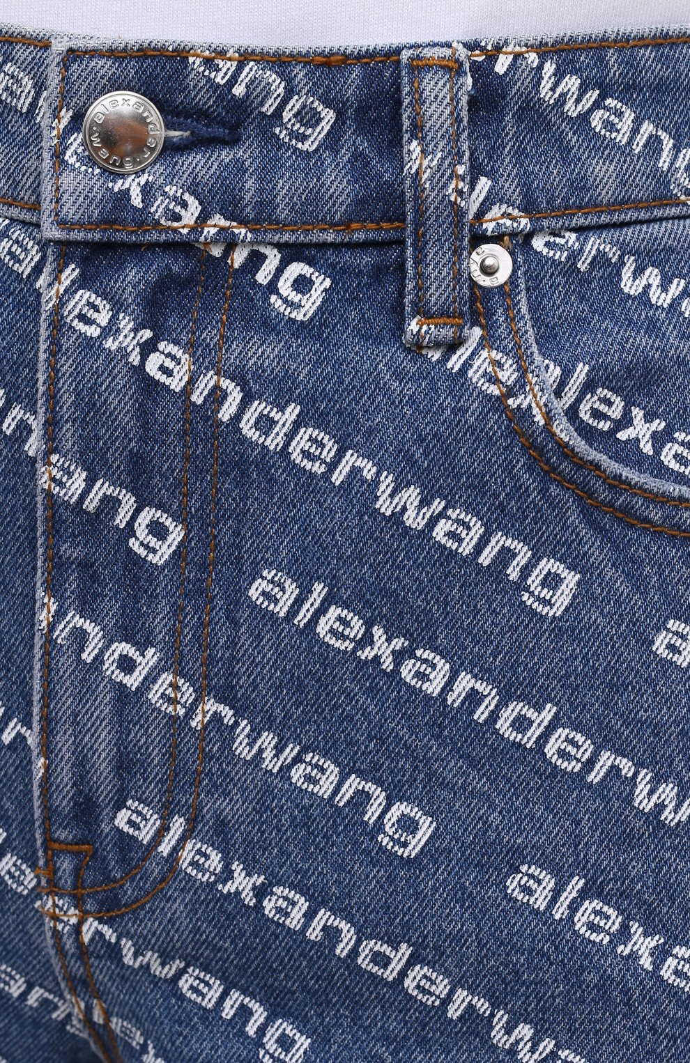 Джинсовые шорты ALEXANDER WANG, арт. 4DC1214897, фото 5