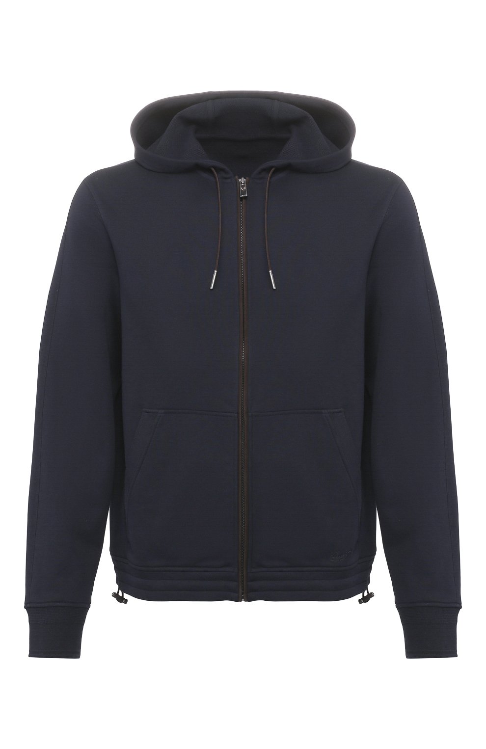 Хлопковая толстовка ZEGNA темно-синего цвета по цене 69950 руб., арт. UU550/815R, фото 1 Хлопковая толстовка ZEGNA, арт. UU550/815R, фото 1