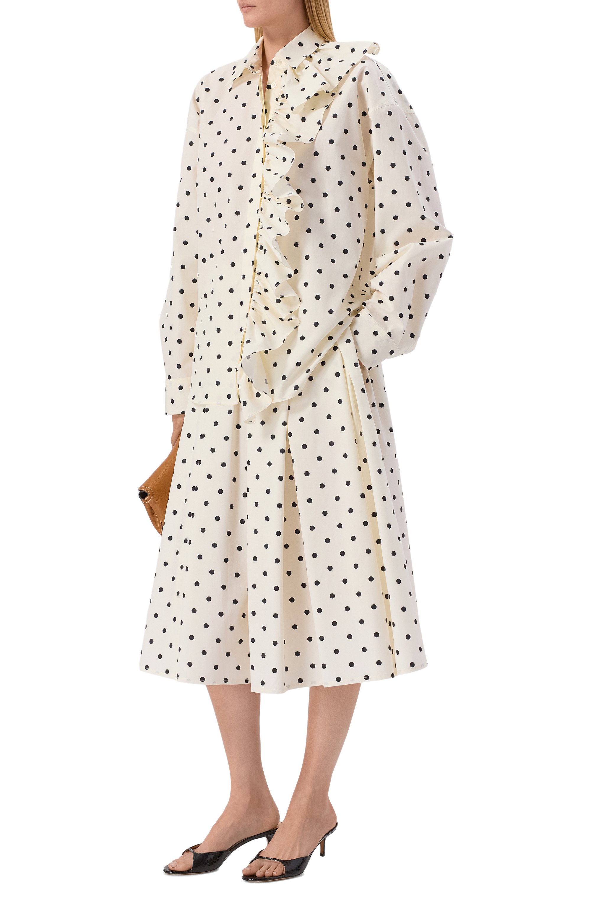 Хлопковая рубашка MSGM, арт. 4042MDE08/267353, фото 2