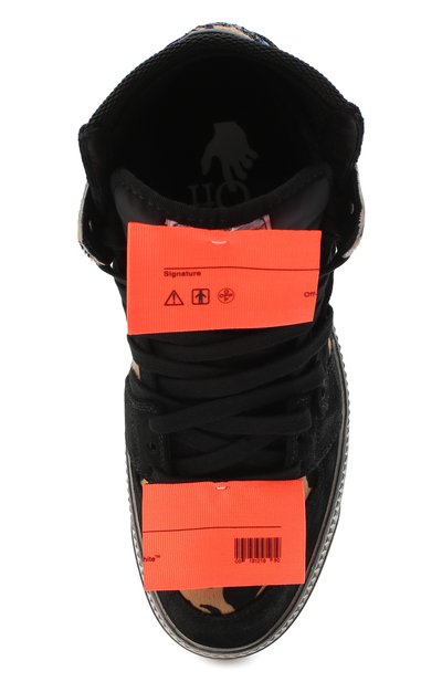 Комбинированные кеды off-court 3.0 OFF-WHITE леопардового цвета по цене 87700 руб., арт. 0WIA112E20LEA0026210, фото 5 Комбинированные кеды off-court 3.0 OFF-WHITE, арт. 0WIA112E20LEA0026210, фото 5