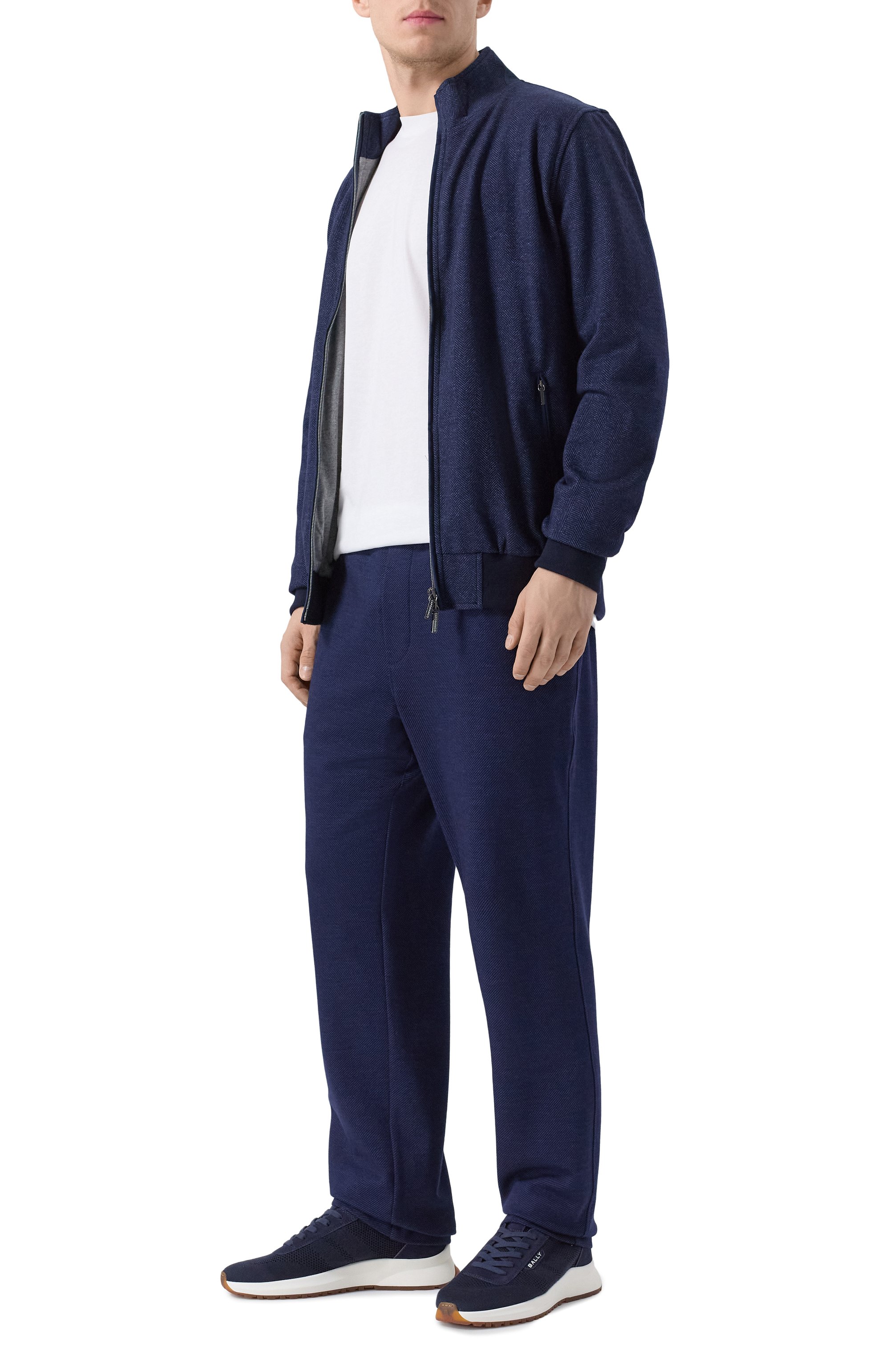 Текстильные кроссовки outline BALLY, арт. MSK0EV/TE091, фото 2