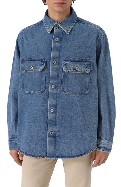 Джинсовая рубашка HUGO BLUE, арт. 50513853, фото 3