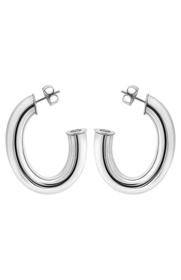 Женские серьги GIORGIO ARMANI серебряного цвета, арт. 61L601 4F961 | Фото 1 (Нос: Не проставлено; Региональные ограничения белый список (Axapta Mercury): Не проставлено; Материал: Серебро)