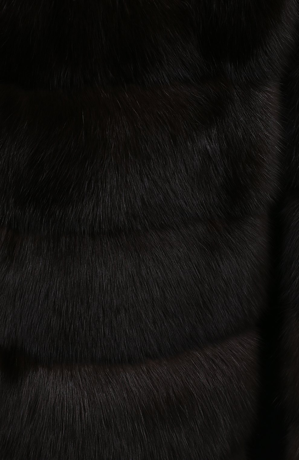 Жилет с меховой отделкой MANZONI24, арт. 20M769-ZDB1/EXTRADARK/BLACK/48-52, фото 6