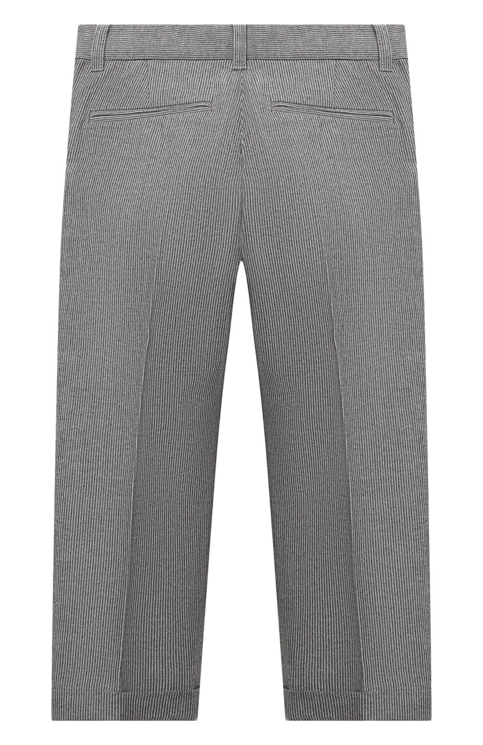 Брюки BONPOINT серого цвета по цене 18600 руб., арт. S01BPAWO0901(294)_842689, фото 2 Брюки BONPOINT, арт. S01BPAWO0901(294)_842689, фото 2