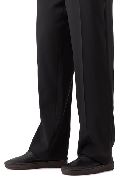 Кожаные кеды GIORGIO ARMANI, арт. GM002038/AF19222, фото 3