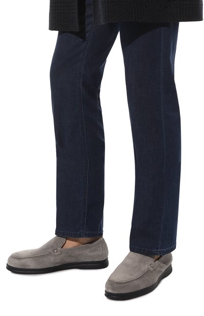 Замше вые лоферы DOUCAL'S, арт. DU2814ARTHUY106B, фото 3