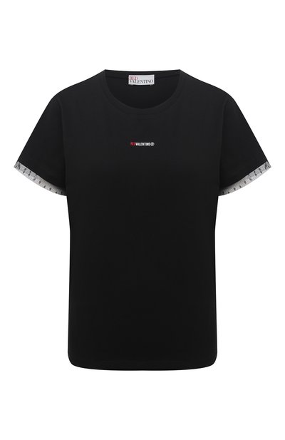 Женская хлопковая футболка REDVALENTINO, арт. VR3MG08P/5QF