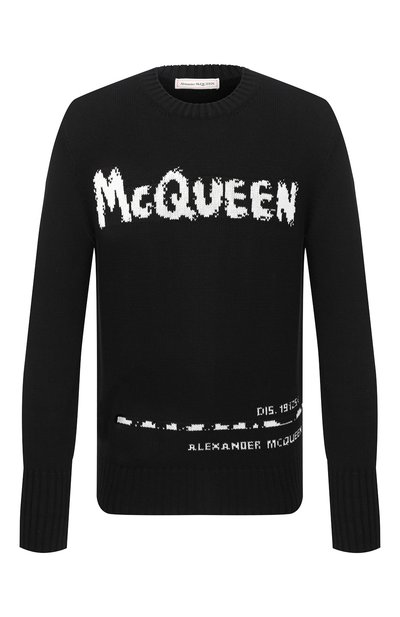 Хлопковый свитер ALEXANDER MCQUEEN, арт. 626454/Q1WZL, фото 1
