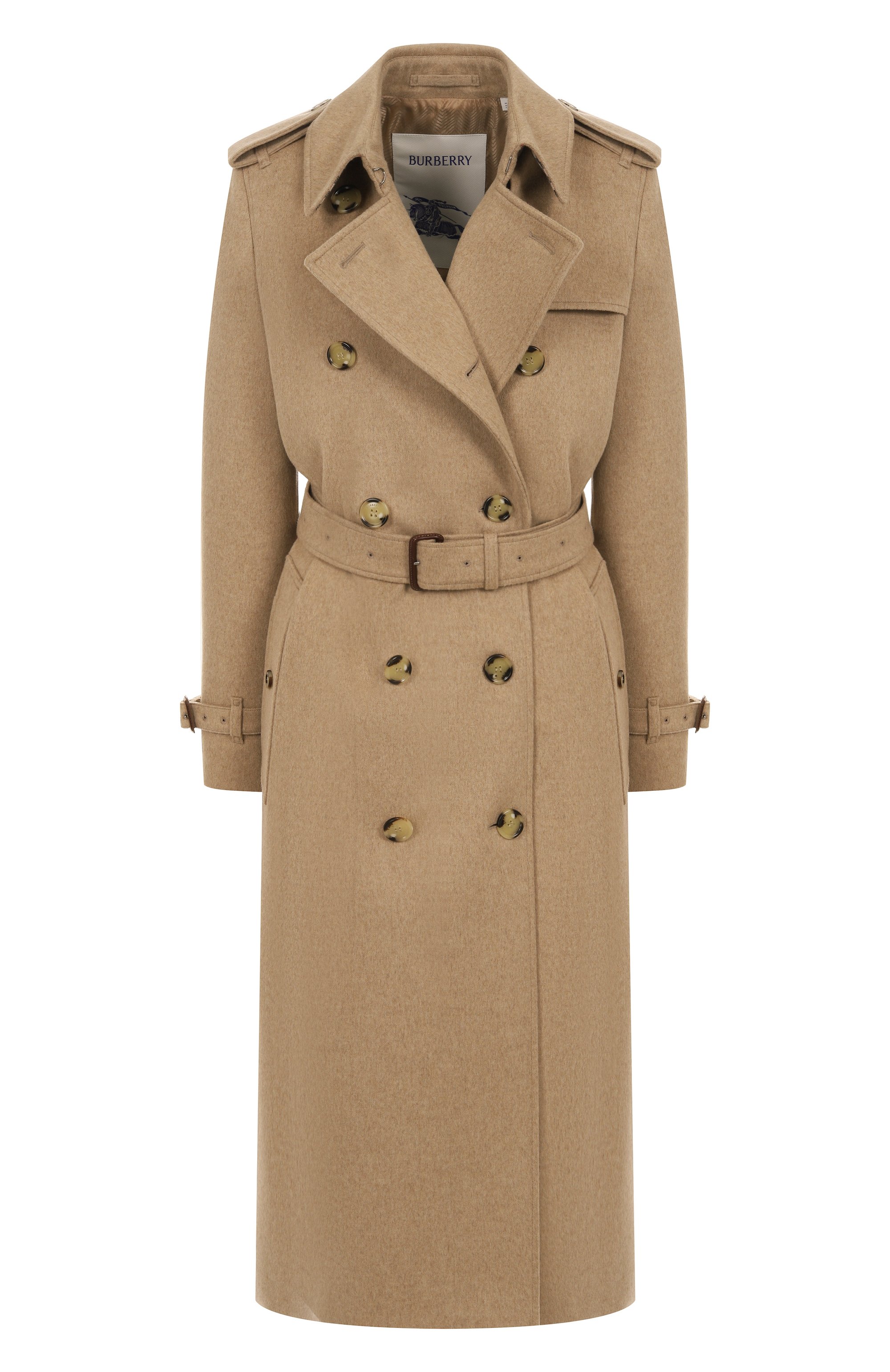 Кашемировый тренч BURBERRY бежевого цвета по цене 522000 руб., арт. 8110787, фото 1 Кашемировый тренч BURBERRY, арт. 8110787, фото 1