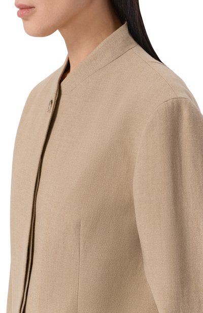 Жакет изо льна и вискозы 12 STOREEZ, арт. 137025, фото 5