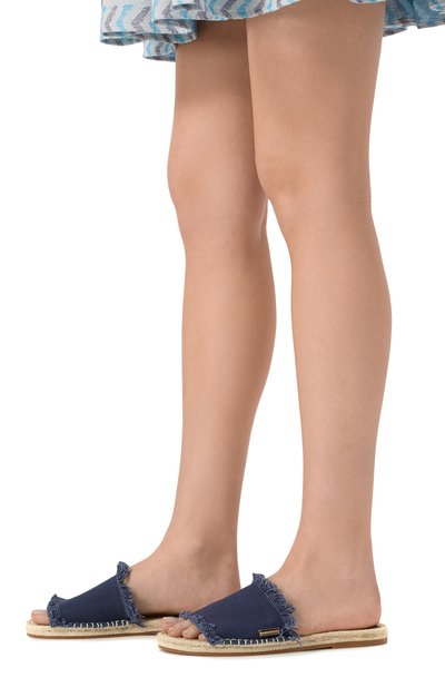 Текстильные шлепанцы MELISSA ODABASH, арт. ESPADRILLE CR, фото 3