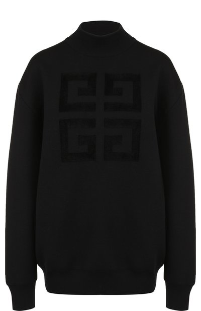 Шерстяной пуловер свободного кроя с воротником-стойкой GIVENCHY, арт. BW903E4Z2E, фото 1