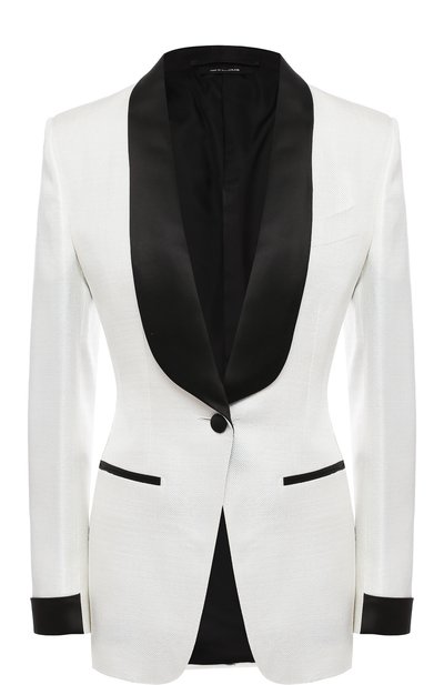 Женский однотонный приталенный жакет TOM FORD, арт. 118GI2480-FAX319