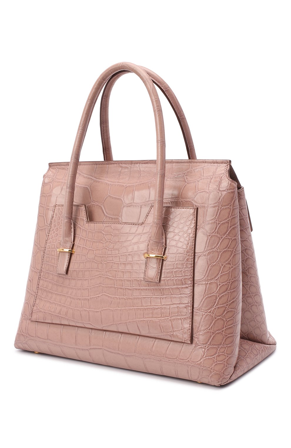 Сумка icon из кожи крокодила TOM FORD, �арт. L0683T/ALD, фото 3