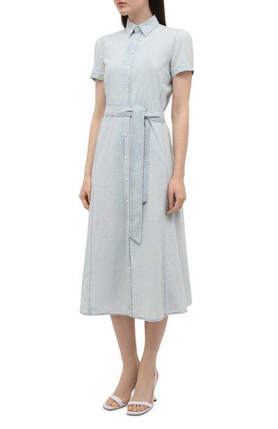 Хлопковое платье POLO RALPH LAUREN, арт. 211838049, фото 3