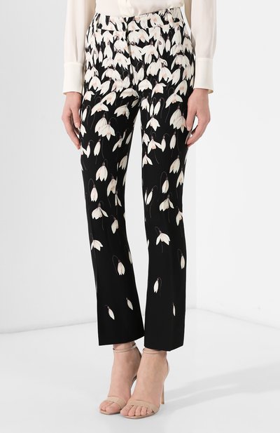 Брюки из смеси шерсти и шелка VALENTINO, арт. SB3RB3854PK, фото 3
