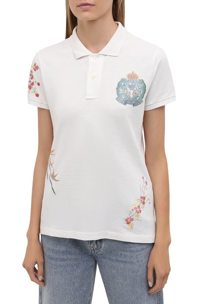 Хлопковое поло POLO RALPH LAUREN, арт. 211839178, фото 3