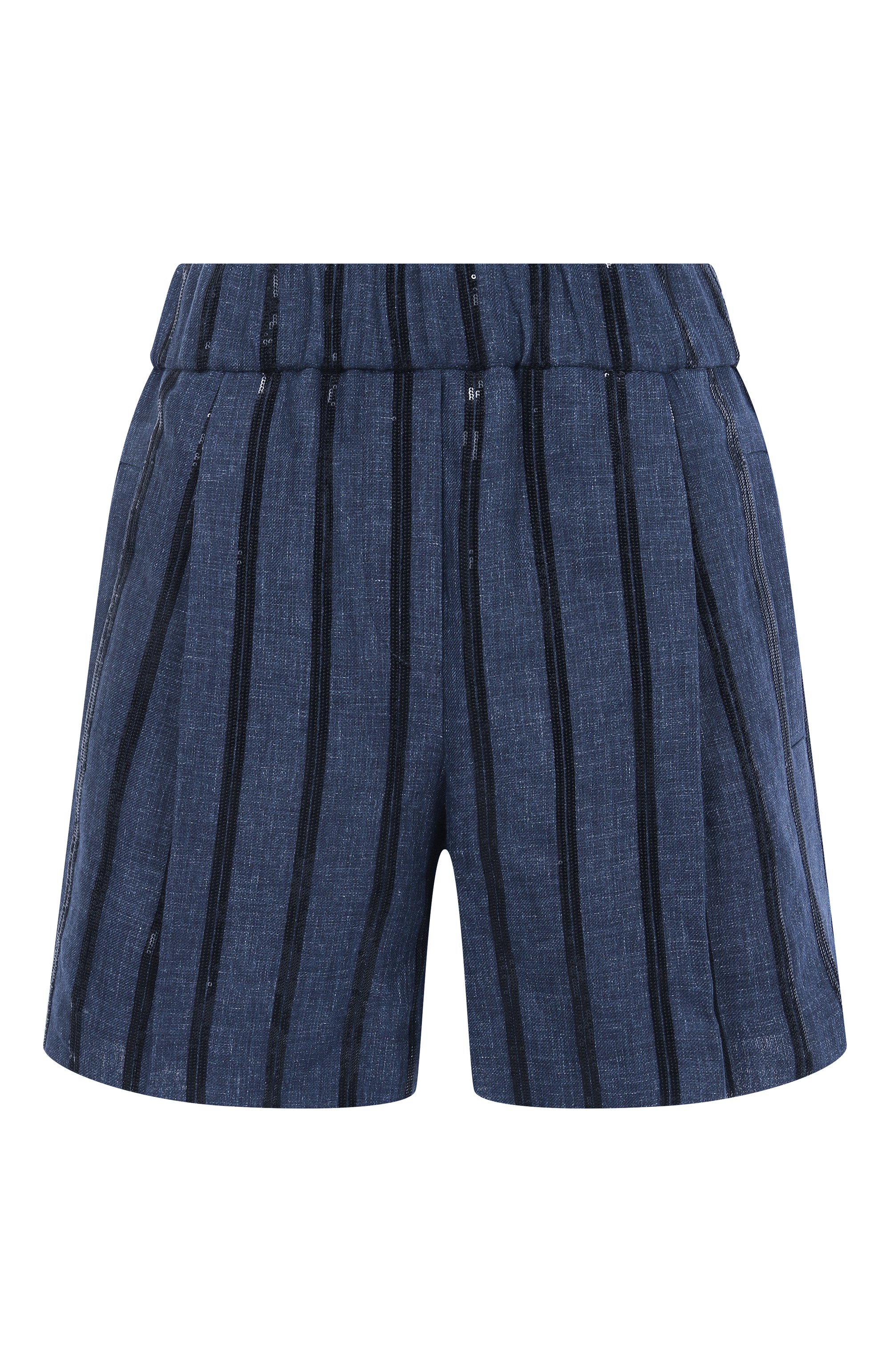 Льняные шорты BRUNELLO CUCINELLI, арт. MH538P8898, �фото 1