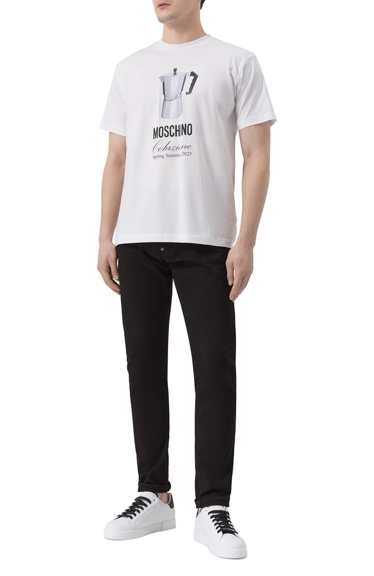 Мужские джинсы cool guy DSQUARED2 черного цвета, арт. S74LB1492/S39781 | Фото 2 (Длина (брюки, джинсы): Стандартные; Кросс-КТ: Деним; Стили: Кэжуэл, Повседневный; Материал внешний: Деним, Хлопок; Автоматизация состава: Проставлено; Автоматизация ТО: Проставлено; Детали: Однотонный; Силуэт М (брюки): Узкие)