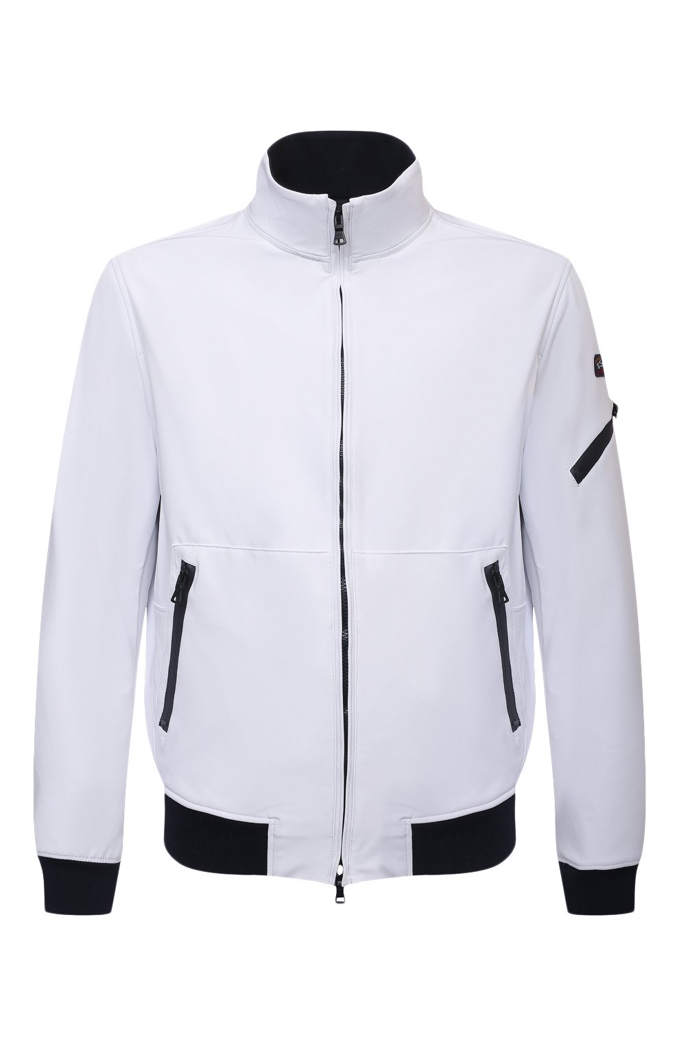 Бомбер PAUL&SHARK белого цвета по цене 49950 руб., арт. 22412101/IM3, фото 1 Бомбер PAUL&SHARK, арт. 22412101/IM3, фото 1