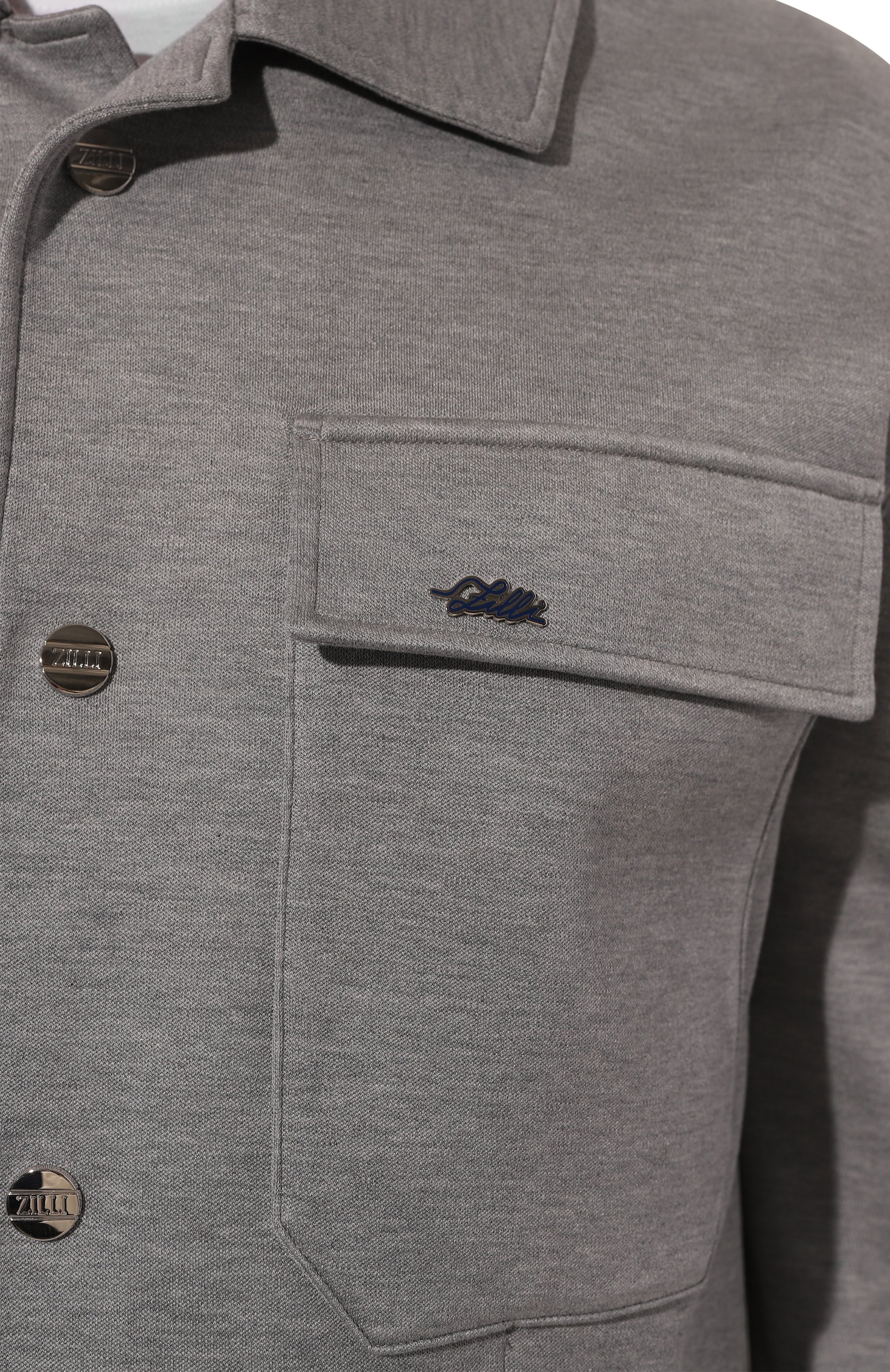 Куртка из шелка и хлопка ZILLI, арт. 0V001GM061430006U, фото 5