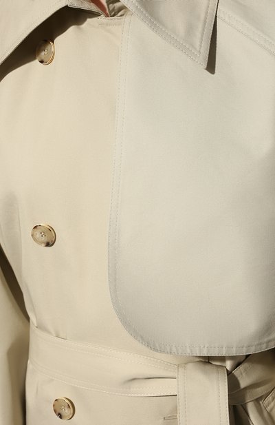 Двубортный тренч  LESYANEBO, арт. FW22/H-465/LT, фото 5