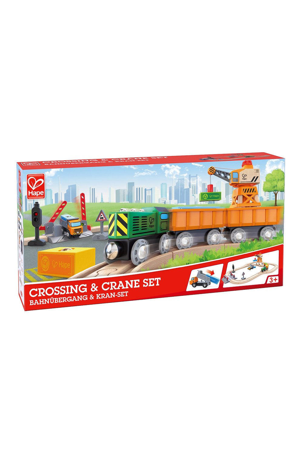 Железная дорога с краном HAPE, арт. E3732_HP, фото 1