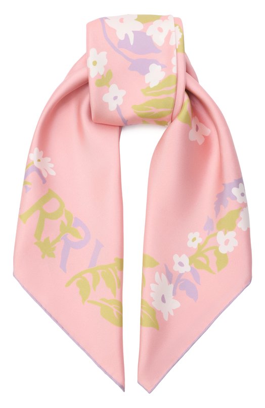Шелковый платок Burberry 8125639 Розовый 8125639